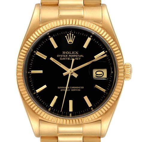 gold mens rolex watch